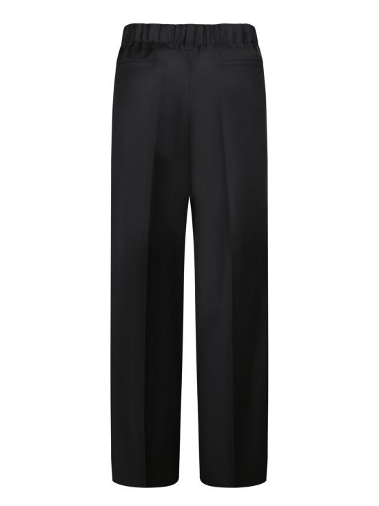 25FW 몽클레어 울 개버딘 테일러드 트라우저 2A00018598XP999 BLACK DOM - MONCLER