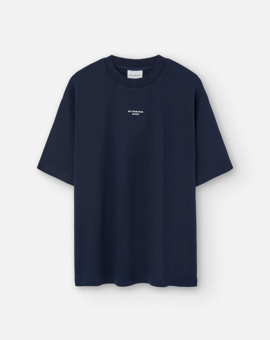 26SS 드롤드무슈 반팔 티셔츠 TS202 CO002 NY Blue