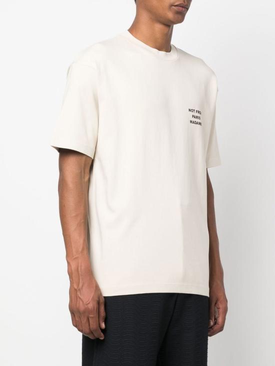 26SS 드롤드무슈 반팔 티셔츠 TS203 CO002 MT Mastic - DROLE DE MONSIEUR