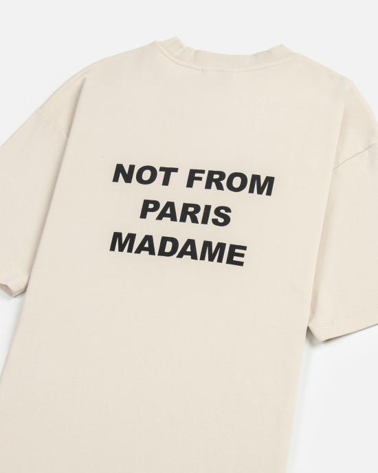 26SS 드롤드무슈 반팔 티셔츠 TS203 CO002 MT Mastic - DROLE DE MONSIEUR