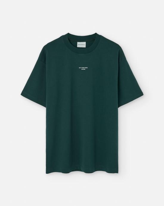 26SS 드롤드무슈 반팔 티셔츠 TS202 CO002 DGN Green