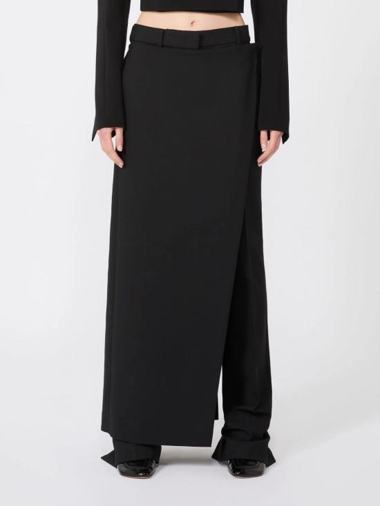 26SS 막스마라 스포츠막스 스트레이트 팬츠 2612131061600001 BLACK - SPORTMAX