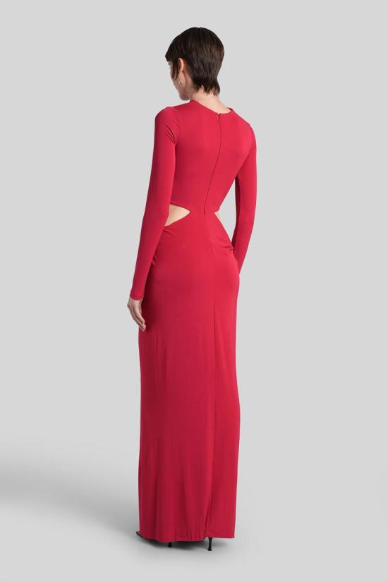 25FW 컬트 가이아 롱 원피스 431160 DR1214JY1952 RED - CULT GAIA