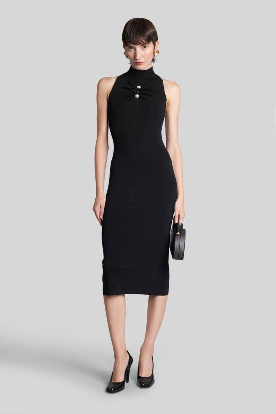 25FW 컬트 가이아 미디 원피스 428610 DR28951YN2051 Black