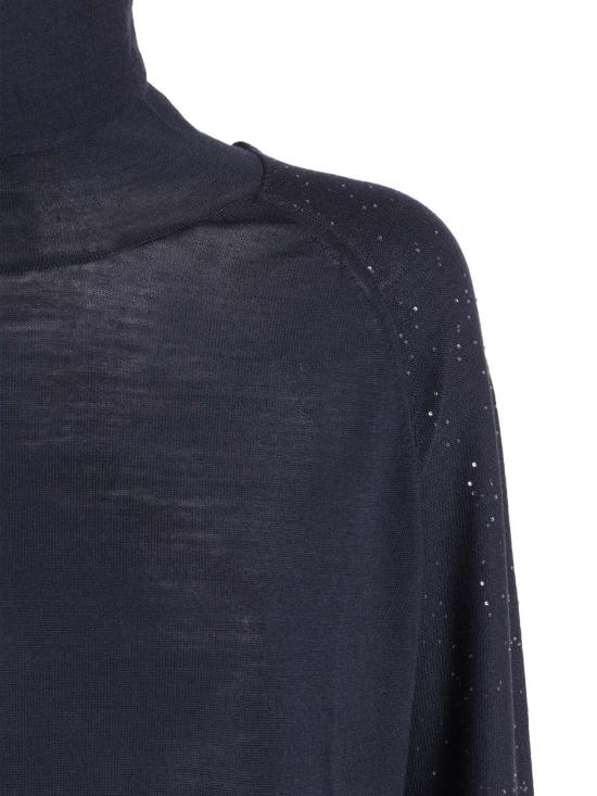 25FW 로레나안토니아찌 터틀넥 I25118DM36A 3065 2082 239034 BLUE - LORENA ANTONIAZZI