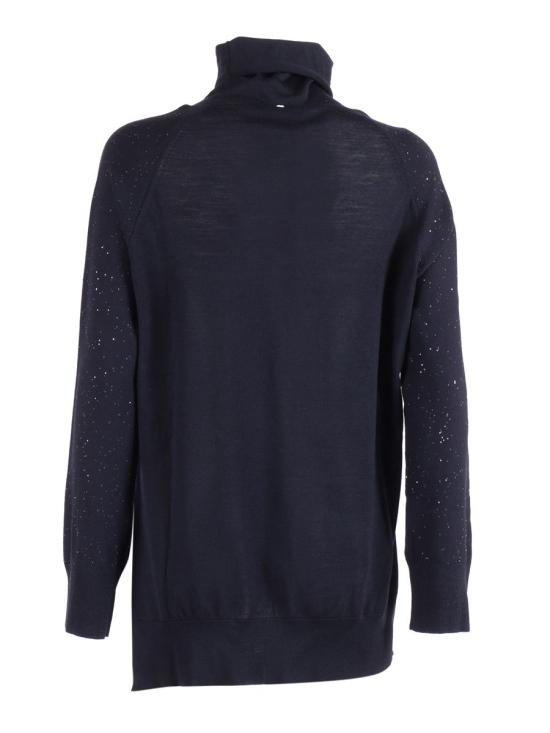 25FW 로레나안토니아찌 터틀넥 I25118DM36A 3065 2082 239034 BLUE - LORENA ANTONIAZZI