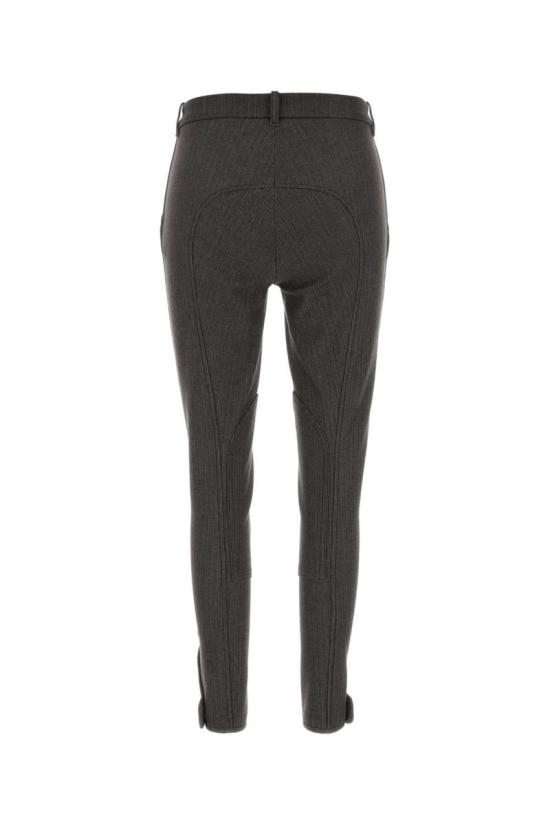 25FW 버버리 헤링본 스트레치 코튼 조드퍼 팬츠 8116806 C4055 STRIPPED - BURBERRY