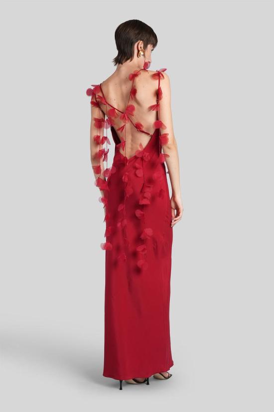 25FW 컬트 가이아 롱 원피스 431162 GW5767SN1490 RED - CULT GAIA