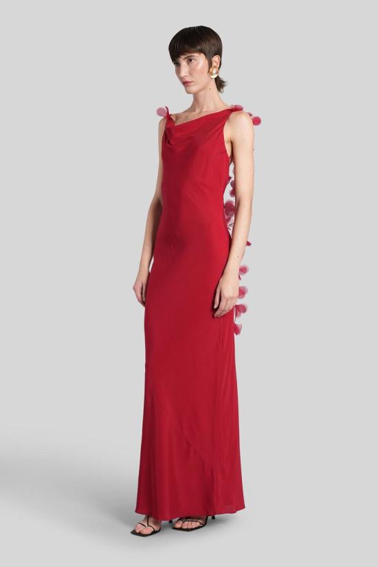 25FW 컬트 가이아 롱 원피스 431162 GW5767SN1490 RED - CULT GAIA