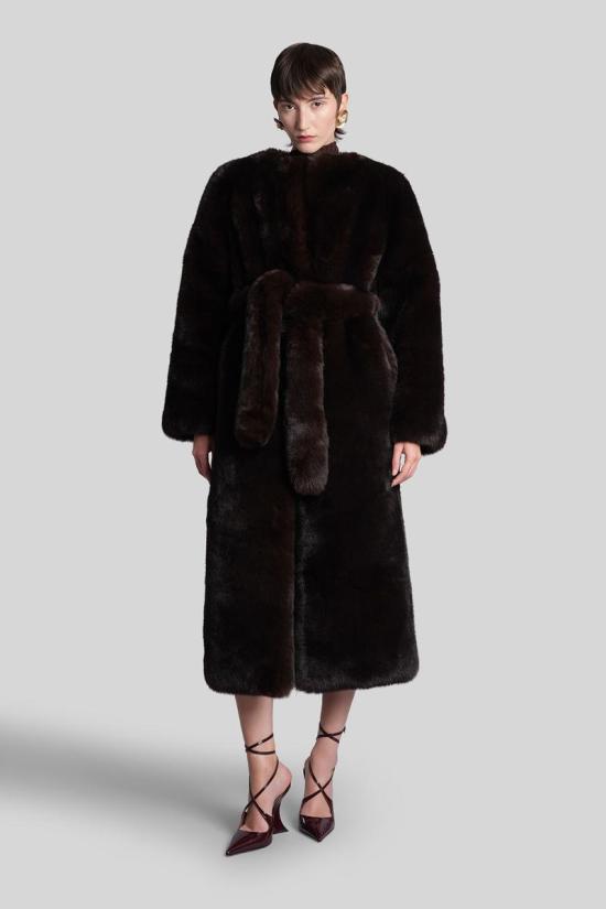 25FW 컬트 가이아 코트 428606 CT3537FF2662 BROWN