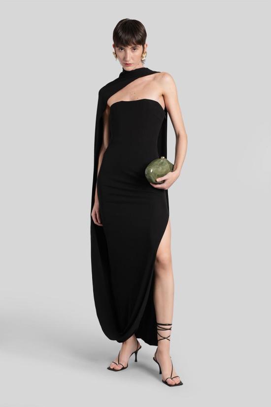 25FW 컬트 가이아 롱 원피스 431161 DR28930JY1952 Black - CULT GAIA