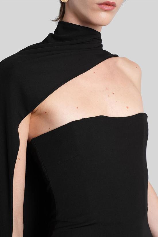 25FW 컬트 가이아 롱 원피스 431161 DR28930JY1952 Black - CULT GAIA