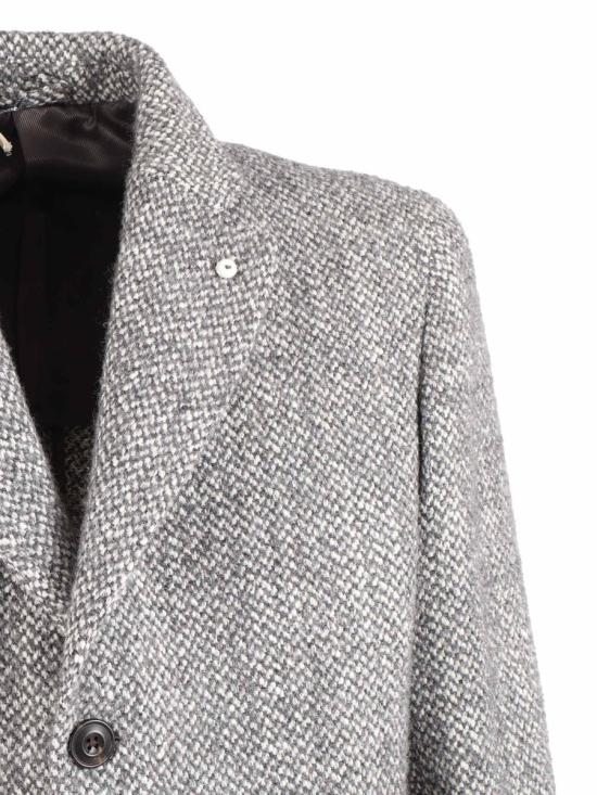 25FW 엘비엠 코트 7490 57530 2 239968 GRAY - L.B.M.