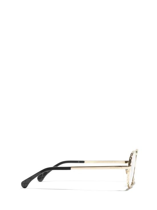 26FW 샤넬 안경 CH2225 C134 PALE GOLD - CHANEL