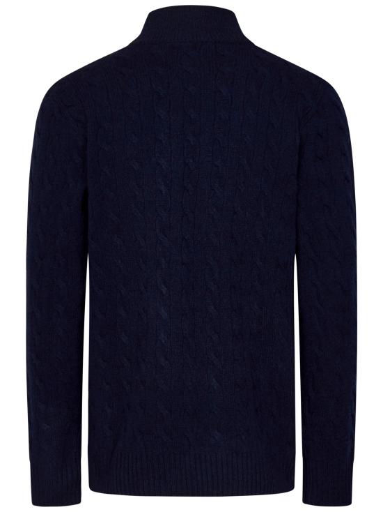 25FW 폴로 랄프로렌 포니 자수 케이블 니트 점퍼 710876766002 DOM - POLO RALPH LAUREN