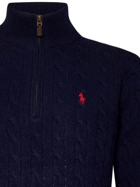 25FW 폴로 랄프로렌 포니 자수 케이블 니트 점퍼 710876766002 DOM - POLO RALPH LAUREN