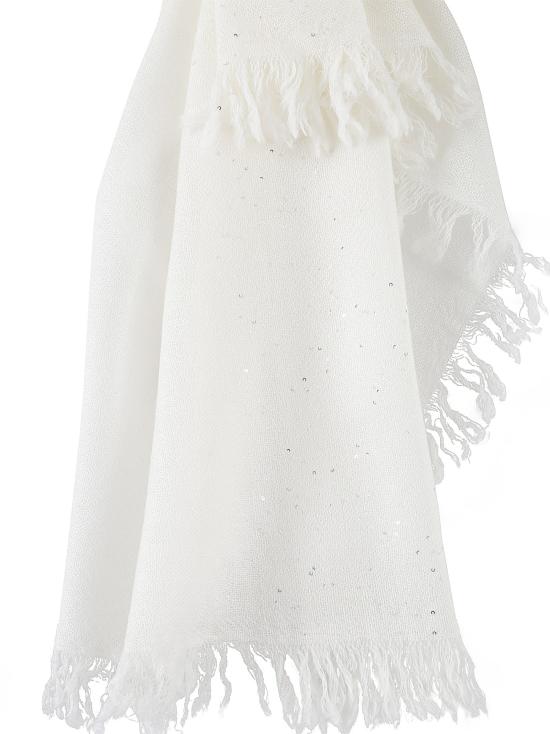 25FW 팔리에로 사르티 머플러/스카프 I26 0462 KUNDY 136 White - FALIERO SARTI