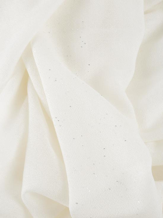 25FW 팔리에로 사르티 머플러/스카프 I26 0462 KUNDY 136 White - FALIERO SARTI