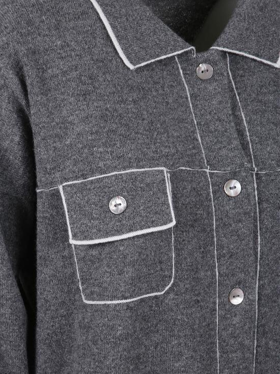 25FW 일레븐88 가디건 QUADRO GRANIT Grey - ELEVEN88