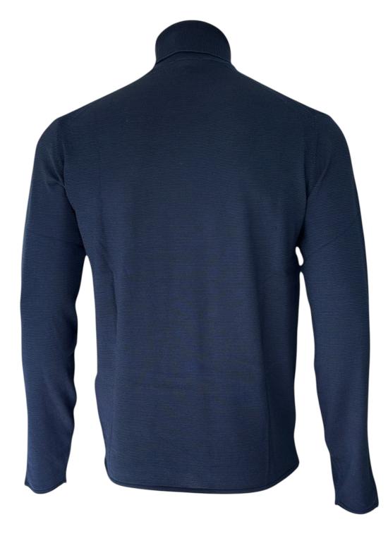 25FW 엠포리오 아르마니 스웨터 EM002025 AF14195 FB068 Estate blue - EMPORIO ARMANI