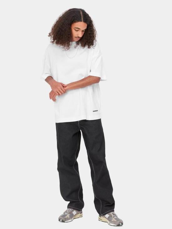 26SS 칼하트 WIP 반팔 티셔츠 I031373 0D2 XX Black - CARHARTT WIP