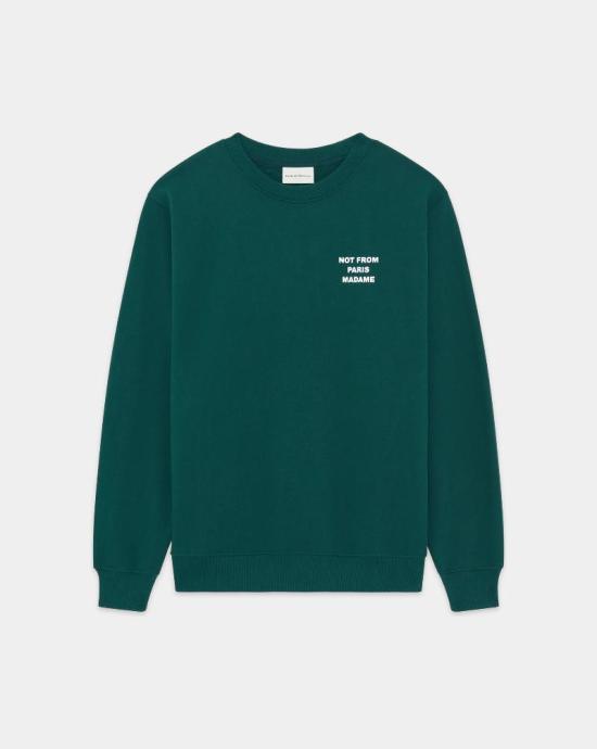 26SS 드롤드무슈 긴팔 티셔츠 SW149 CO127 DGN Green