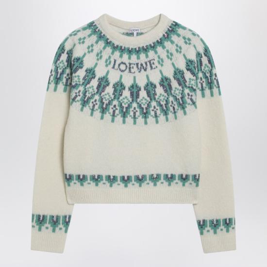  로에베 스웨터 S359Y14KIBWO White