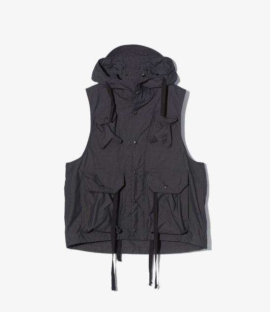 25FW 엔지니어드가먼츠 니트 베스트 25F1C004RV106EU008 CHARCOAL DOM