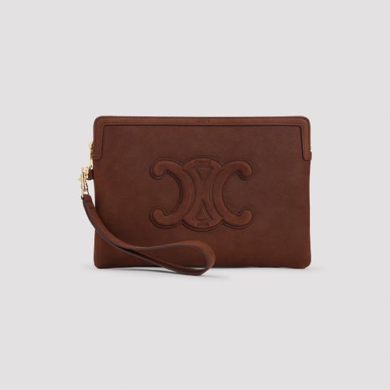 25FW 셀린느 클러치/파우치 10J503GV818CH CHESTNUT DOM - CELINE