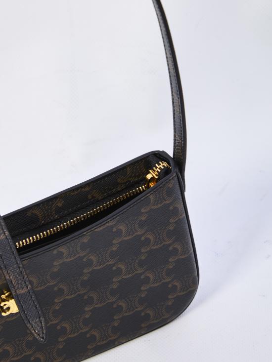 25FW 셀린느 토트백 123052DQW38NO BLACK DOM - CELINE