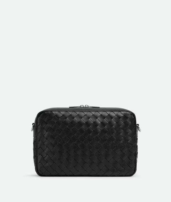 26SS 보테가베네타 미디움 인트레치아토 카메라백 755925V2HL18803 Black - BOTTEGA VENETA