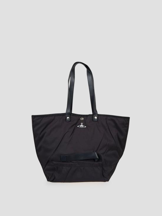 25FW 비비안웨스트우드 숄더백 4205007GUW019E N403 BLACK SILVER HW