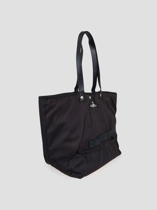 25FW 비비안웨스트우드 숄더백 4205007GUW019E N403 BLACK SILVER HW - VIVIENNE WESTWOOD