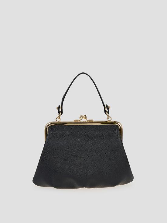 25FW 비비안웨스트우드 숄더백 4B010007WS0021 N402 BLACK 3D ORB - VIVIENNE WESTWOOD