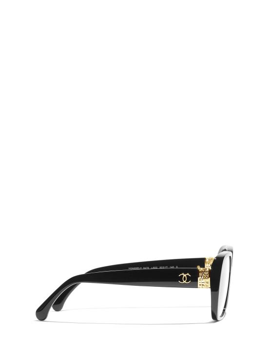 26FW 샤넬 안경 CH3479 C622 BLACK - CHANEL