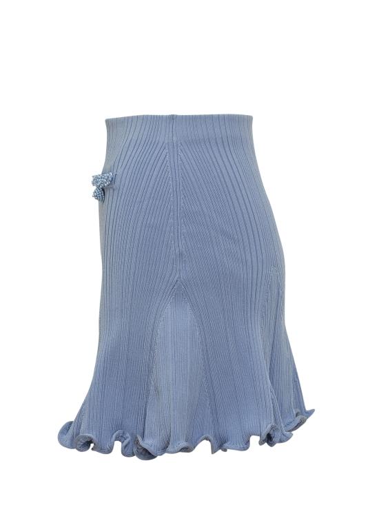 26SS 셀프 포트레이트 숏 스커트 RS26555SKBL BLUE - SELF PORTRAIT