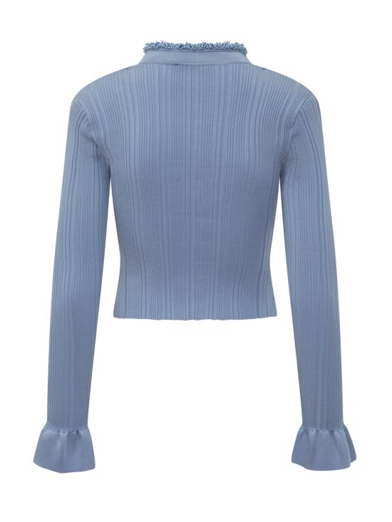 26SS 셀프 포트레이트 스웨터 RS26555CBL BLUE - SELF PORTRAIT