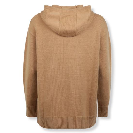 25FW 막스마라 후드 티셔츠 LIANA Brown - MAX MARA