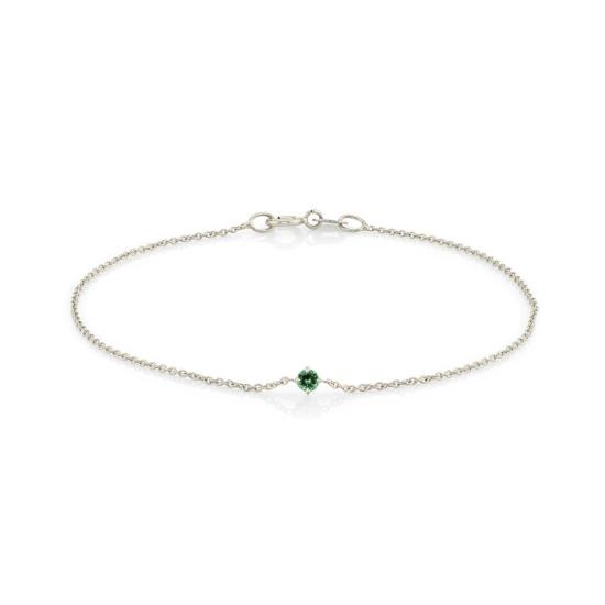  리지 맨들러 파인 주얼리 팔찌 에메랄드 플로팅 브레이슬릿 - LIZZI MANDLER FINE JEWELRY