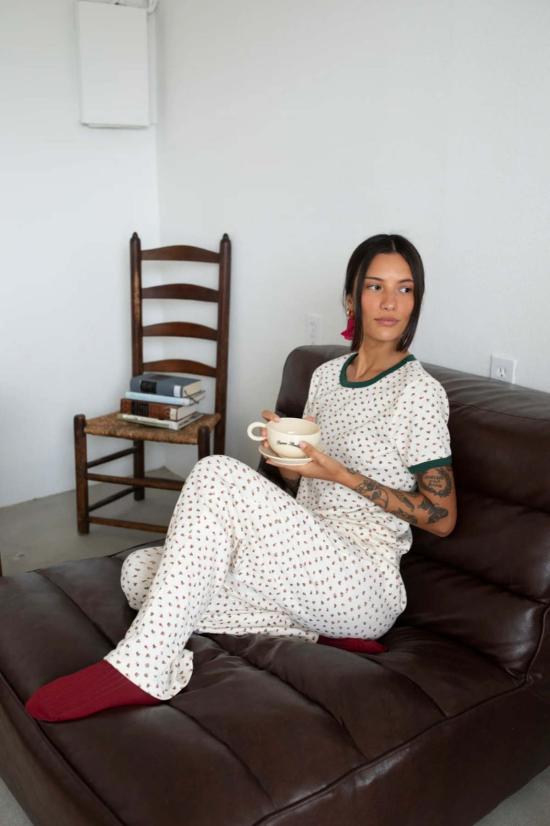  아잘레아 언더웨어 아잘리아 마일로 포인텔 파자마 팬츠 - AZALEA