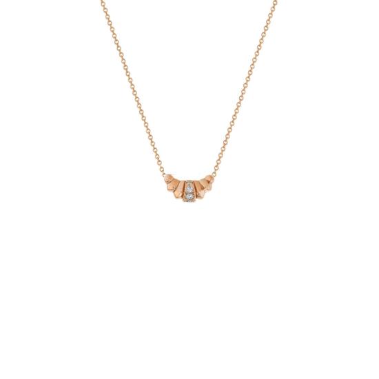  리지 맨들러 파인 주얼리 목걸이/팬던트 크루아상 목걸이, 파베 센터 로우 목걸이 - LIZZI MANDLER FINE JEWELRY
