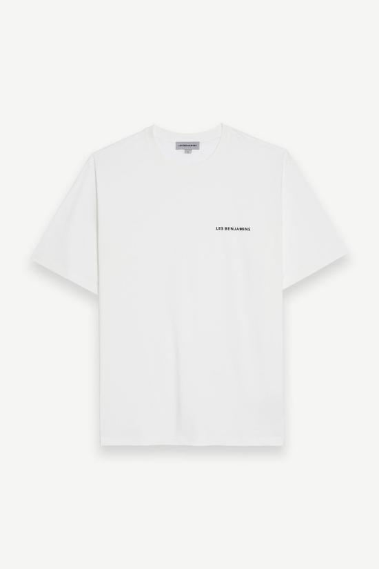  레벤자민 반팔 티셔츠 LEBM251MRTS045WH WHITE DOM