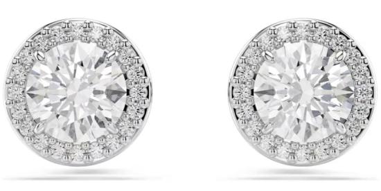 25FW 스와로브스키 이어링 5636269 WHITE DOM