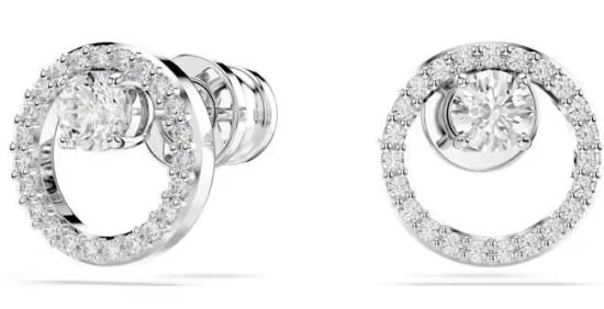 25FW 스와로브스키 이어링 5692262 WHITE DOM - SWAROVSKI