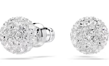 25FW 스와로브스키 이어링 5700290 WHITE DOM - SWAROVSKI