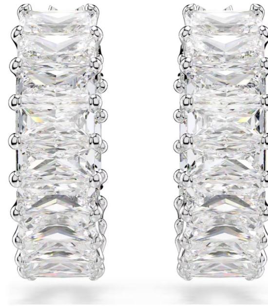 25FW 스와로브스키 이어링 5733397 WHITE DOM