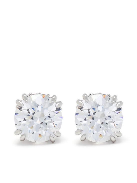 25FW 스와로브스키 이어링 5636712 WHITE DOM - SWAROVSKI