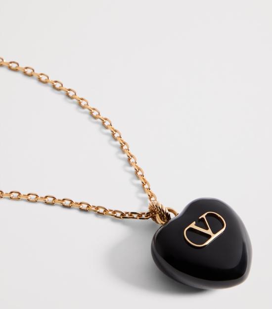  발렌티노 가라바니 목걸이/팬던트 7W2J0AE2MJP0RN7W2J0AE2MJP0RN ORO BLACK DOM - VALENTINO GARAVANI
