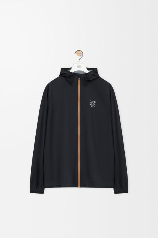 25FW 로에베 후드 티셔츠 H929Y02X091100 BLACK DOM