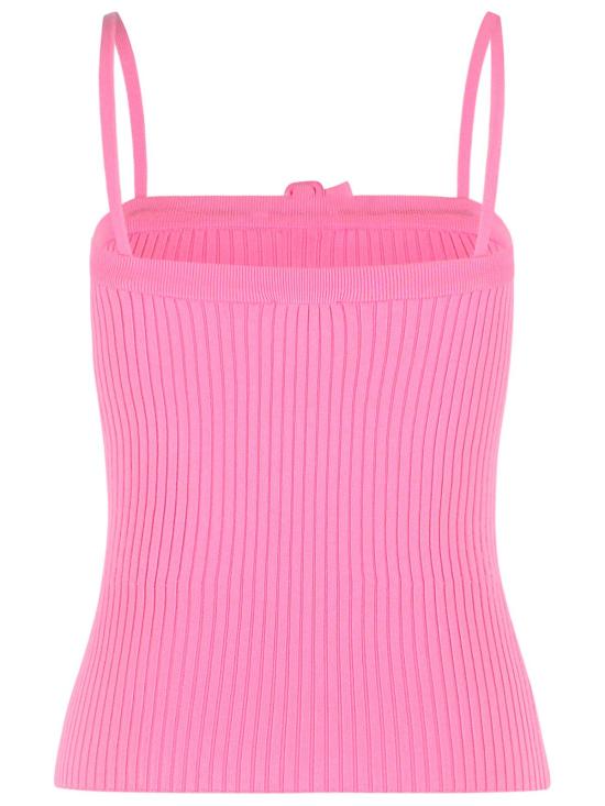 26SS 쿠레쥬 민소매 티셔츠 126MDE156FI00015023 Pink - COURREGES